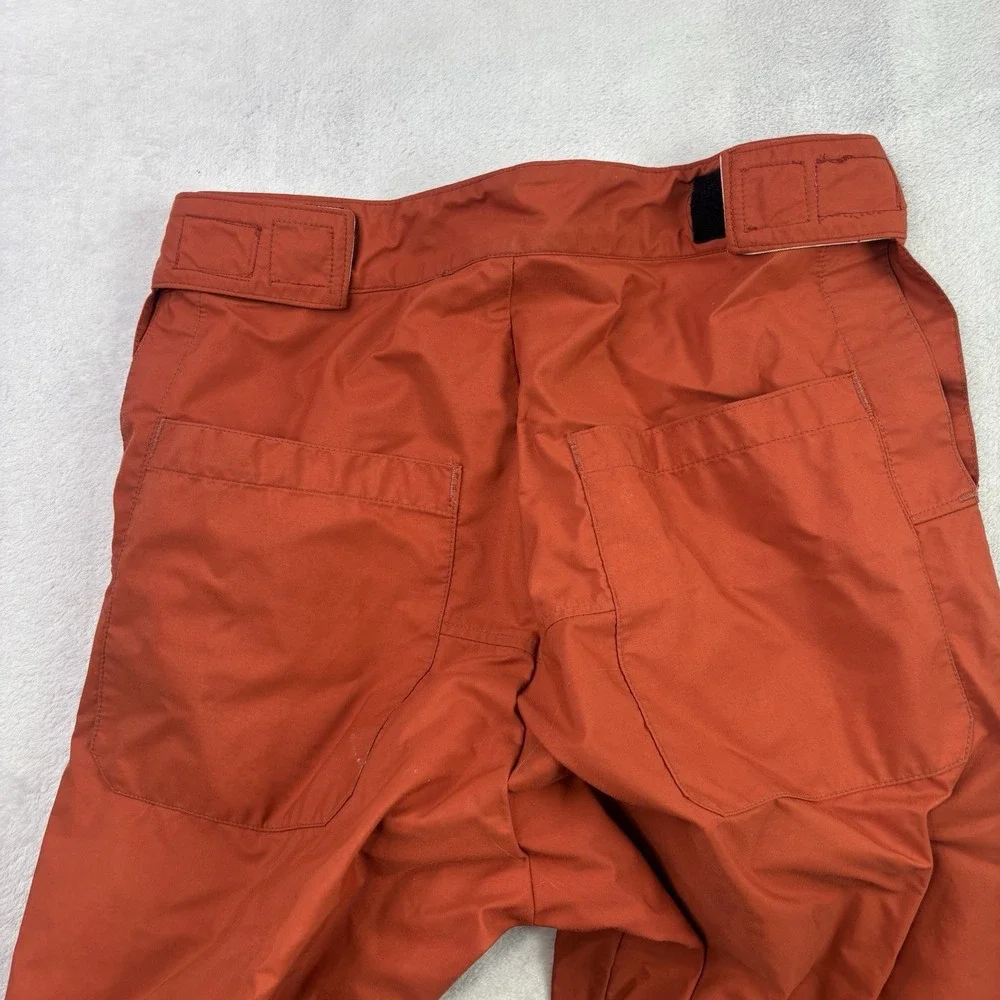 VTG The North Face USA Gore-Tex Orange Snowboarding Pants Liners Men's Large